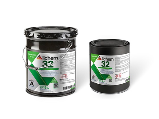 ALLCHEM ESMALTE DE POLIURETANO L36 KIT DE 18 LITROS TRANSPARENTE 